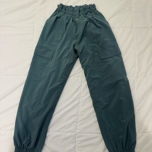 Athleta Kids Elastic Waist Joggers - Teal